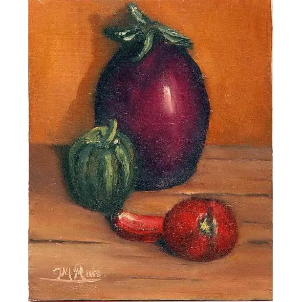 One Of The Kind Painting Canvas Wall Art Spanish Oil Painting Ready To Hang For Home Wall Art Decoration 22" X 19" Abcp-92